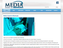 Tablet Screenshot of mediacouncilofbermuda.org